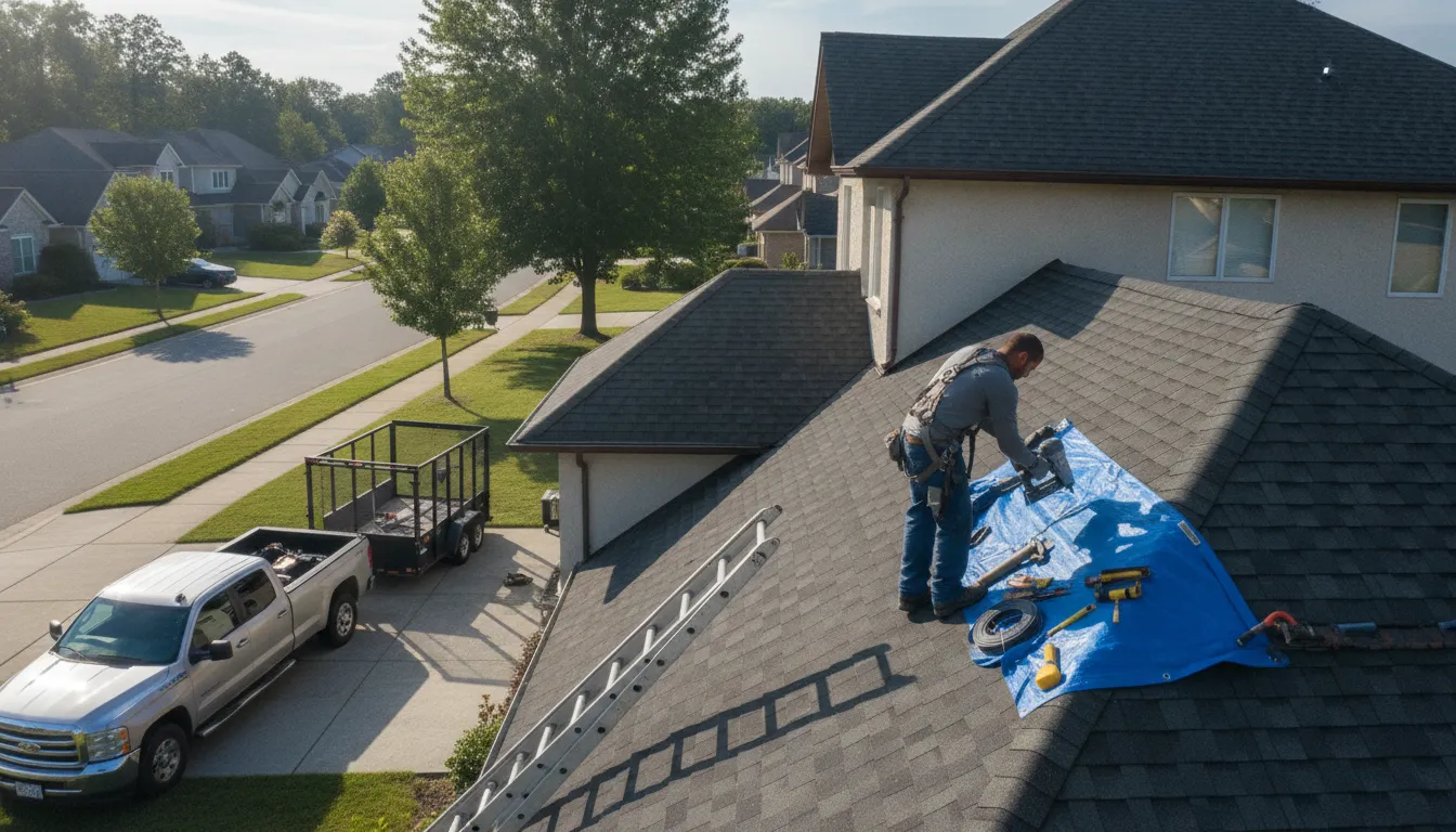 Roofing in Boggstown